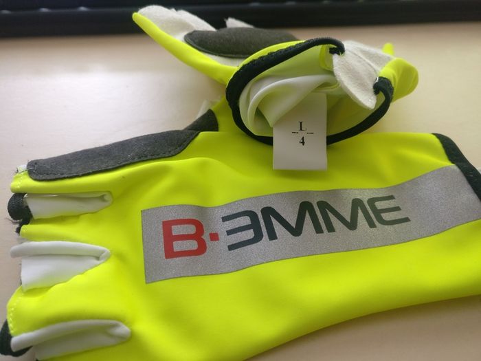 Bemme Cycling gloves - yellow / fluo