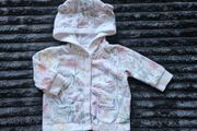 Next Baby Girl Florsl Soft Jacket with Ears