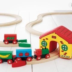 Brio My First Trainset wooden tracks train