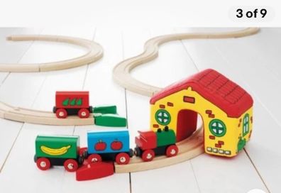 Brio My First Trainset wooden tracks train