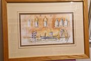 Signed Watercolour painting of Venice
