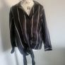 black linen blouse - reduced further Image 2