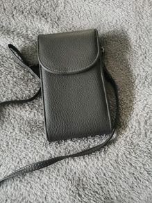 Grey crossover small bag