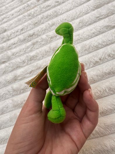 Vintage Rare Moose Smelly Bellys Spizza Spearmint Plush approx. 9.5 cm. Used Please see photos