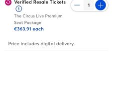 Take That Concert Tickets