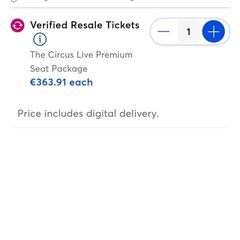Take That Concert Tickets