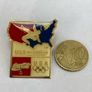 Coca Cola USA Wrestling Olympic pin Image 2