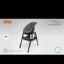 High chair and rocker. Image 3