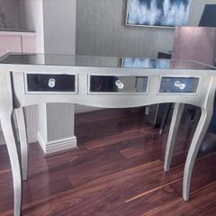 Mirrored console table