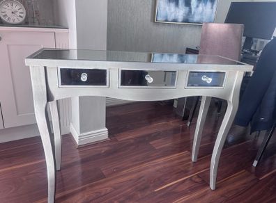Mirrored console table