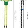 2 Pieces Sewing Gauge Sewing Measuring Tool, 5-in-1 Sliding Gauge Measuring Sewing Ruler Tool Fabric Quilting Ruler for Knitting Crafting Sewing Beginner Supplies Image 2