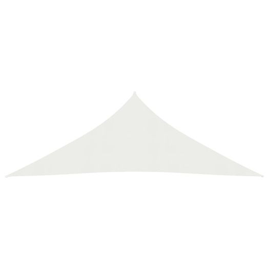 Sunshade Sail 160 g/m.sqr White 4.5x4.5x4.5 m HDPE