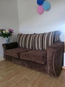 Soft fabric sofa,couche in great condition