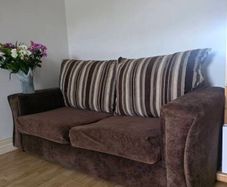 Soft fabric sofa,couche in great condition