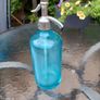 Antique, soda syphon, Coloured,Blue Bottle ,Pub Memorabilia Image 3