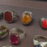 Lot of 15 Handmade Brass Rings  Ancient Style Mixed Vintage Jewelry Image 4