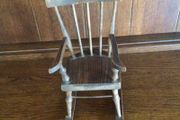 Small teddy bear/ Dolls Display rocking chair
