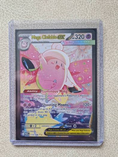 Mega Clefable ex 119/088 Special Illustration Rare Perfect Order Pokemon TCG NM