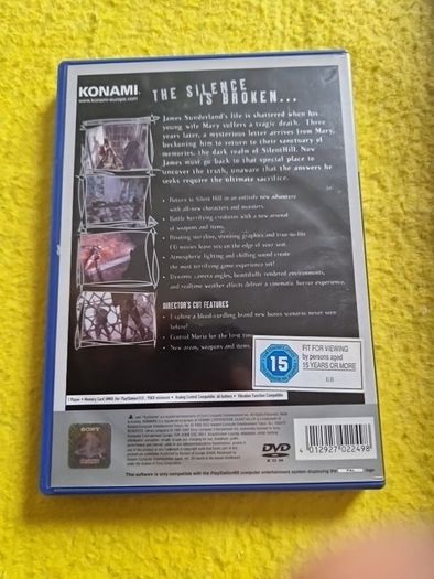 Silent Hill 2 Director s Cut PlayStation2 Ps2 games Original