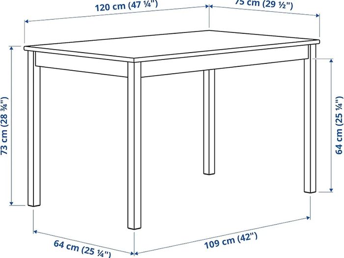Ikea Table And 4 Chairs