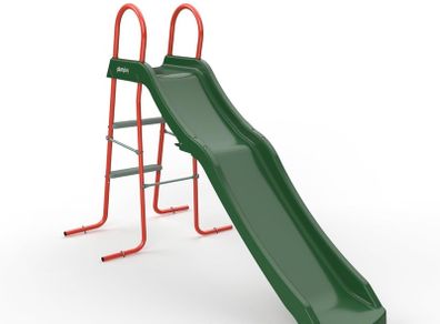 Haumea Freestanding Childrens 6ft Slide and Climbing Ladder - Suitable for 3 years Plus and Max User 50kg - 1 Year Warranty (Green Orange)