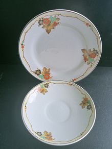 Rare Vintage Arklow Pottery Plates 1940'