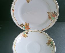 Rare Vintage Arklow Pottery Plates 1940'