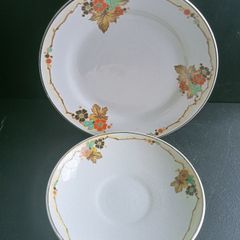 Rare Vintage Arklow Pottery Plates 1940'