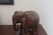 wooden elephant
