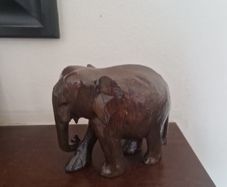 wooden elephant