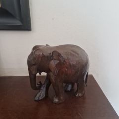 wooden elephant