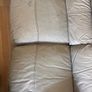 Leather sofa grey Image 5