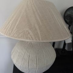 New Designer paper mache lamp