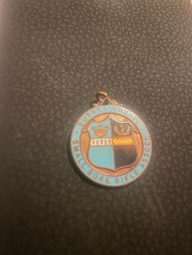 Old rifle medal