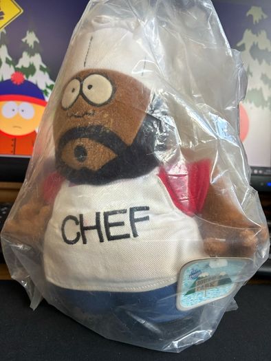 1998 South Park 7" Chef with all tags