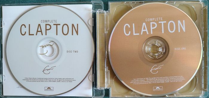 Eric Clapton - Complete Clapton 2 x CD (2007) Super Jewel Case Compilation Blues Rock EX+