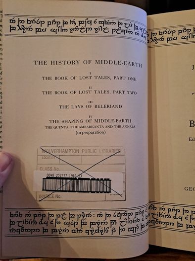 1st ed The Lays of Beleriand J.R.R. Tolkien