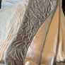 Double bed headboard velvet cover machine washable Image 7