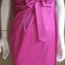 quality Satin look lila or deep fuschia dress Sizes xs S/m Image 2
