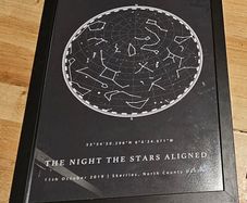 The Night The Stars Aligned Framed Print