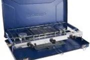 Camping Folding Double Burner and Grill New