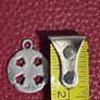 Small Vintage Silver Maltese Cross Pendant Image 3