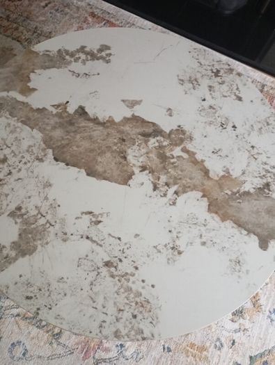 Set of two marble  coffee tables