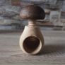 NEW Handmade Wooden Mushroom Nutcracker Image 2