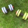 York Barbell dumbbell vinyl set Image 3