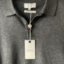 jumper bnwt Christiano baldinucci charcoal grey polo style jumper large Image 5