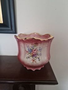 crown Staffordshire plant pot