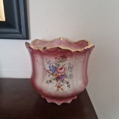 crown Staffordshire plant pot