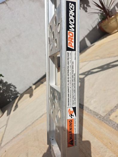Folding aluminium Motorbike / Motorcross loading ramp