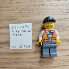 lego cty0754 city bandit male, set 60139